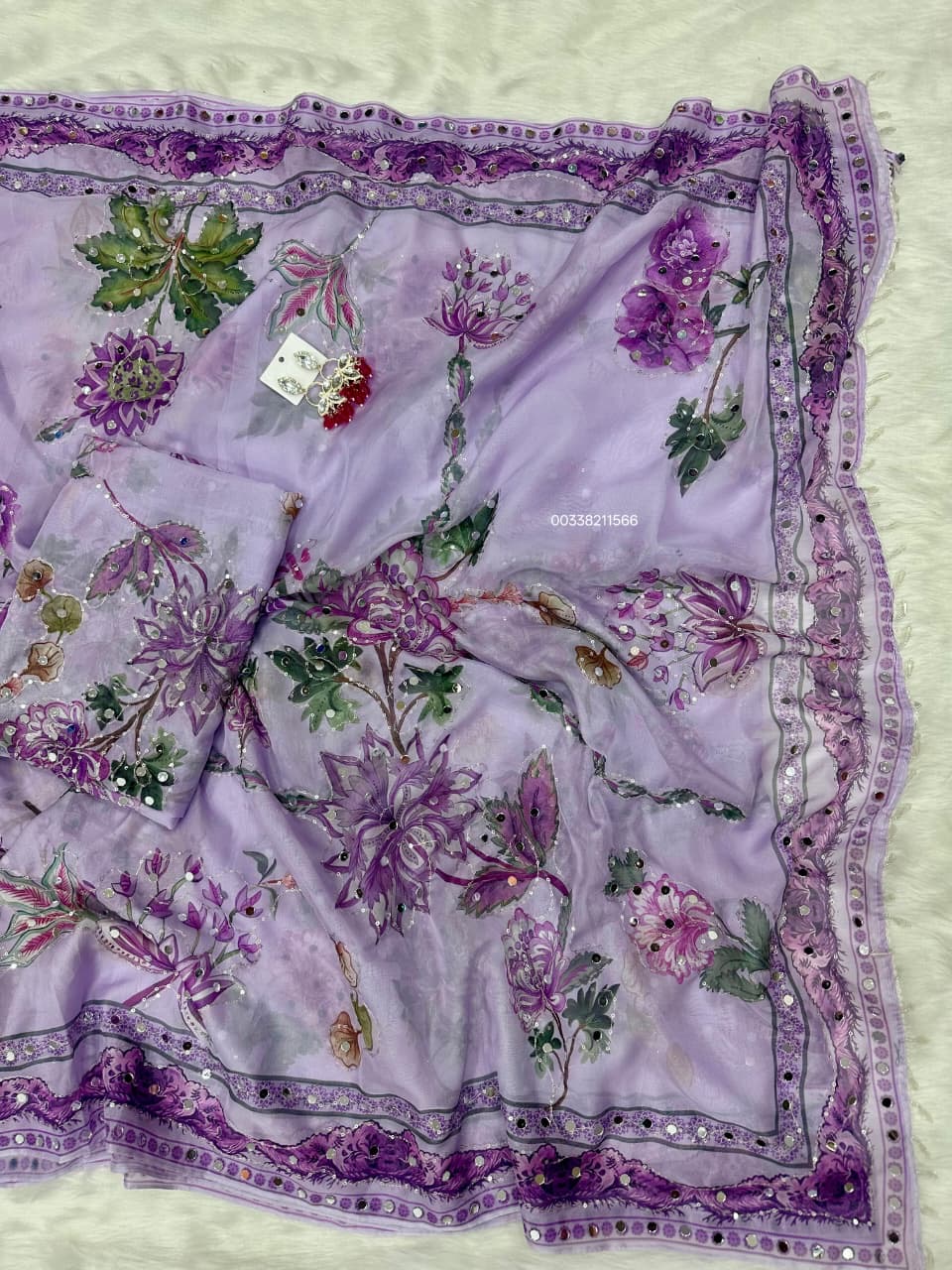 Partywear saree