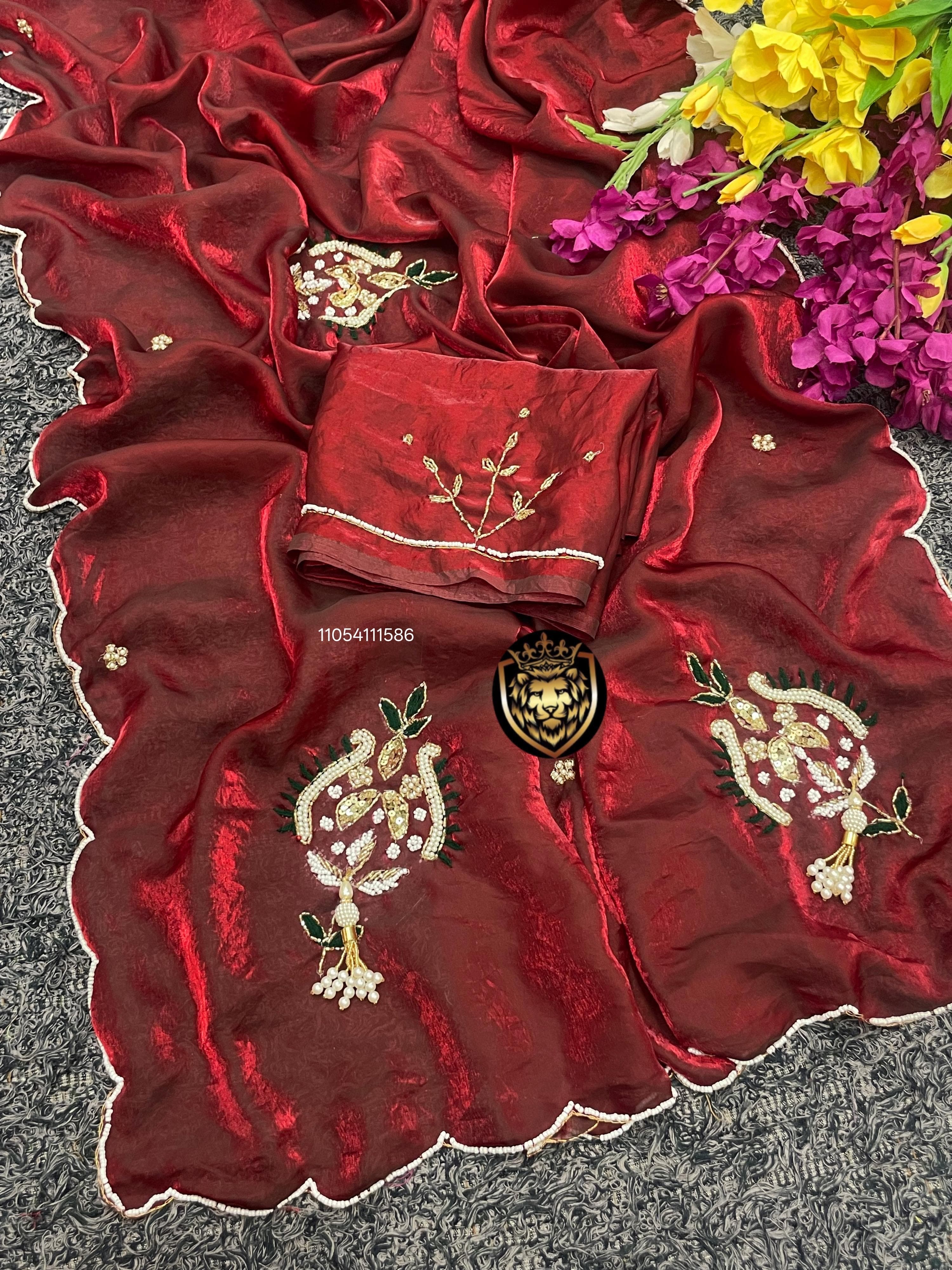 Partywear saree